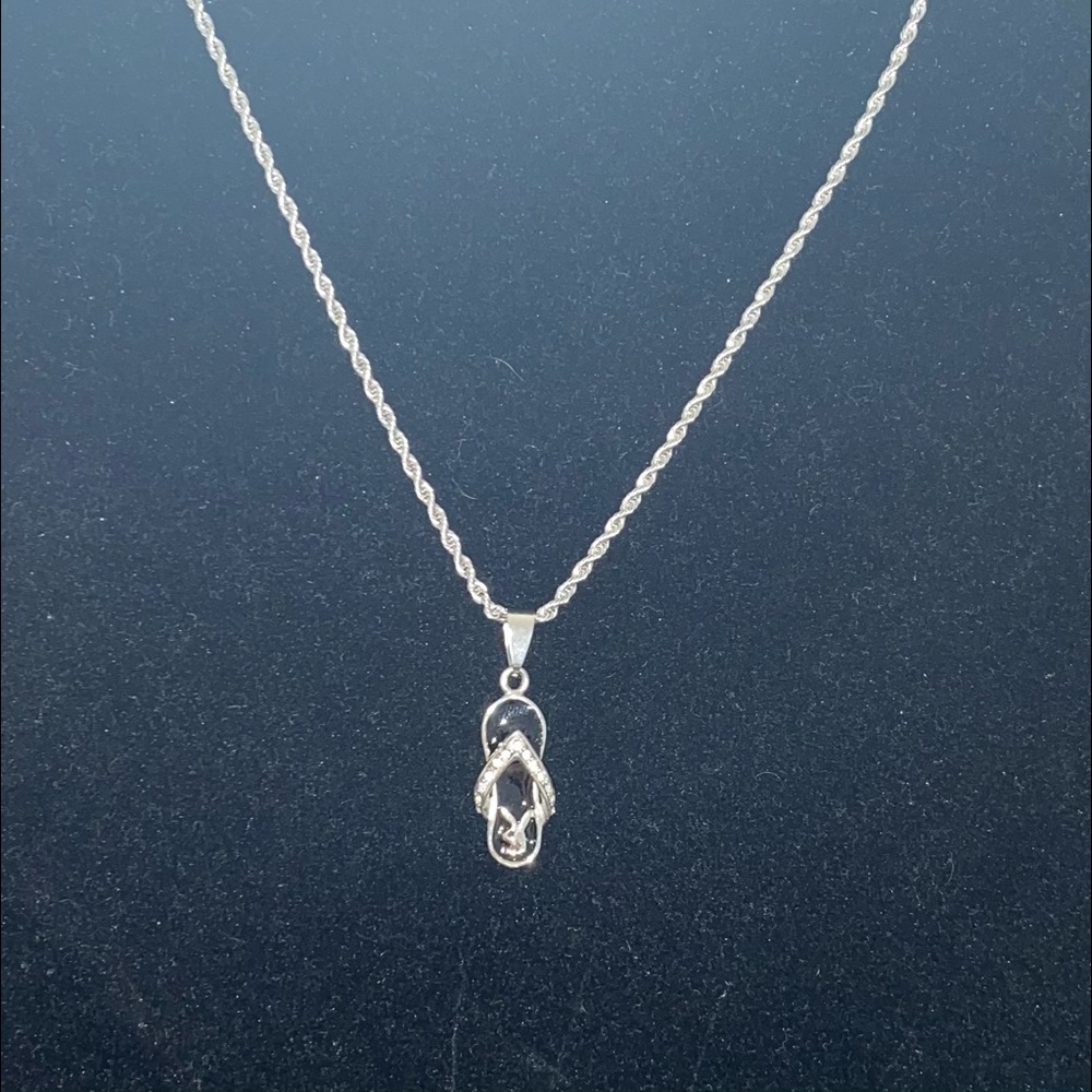NWT💋PLAYBOY Pendent, Stainless Steel Necklace